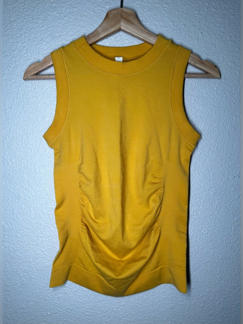 Athleta Foresthill Ascent Tank Wool Yellow Women’s Size XS